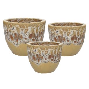 Pot Set/3 Nhu Yellow