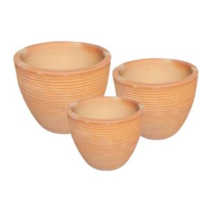 Pot Set/3 Ace Terracotta