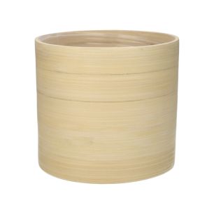 Pot Mambu Cylinder naturel Large