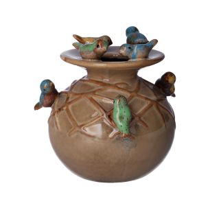 Vase Pajaro Mocca Medium