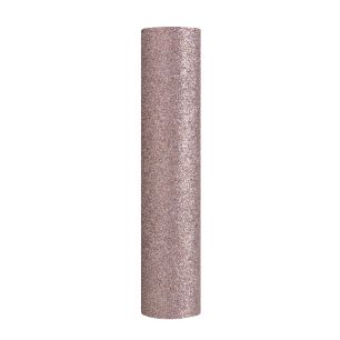 Casino Tafelband roze/goud 27cmx2,5mtr (rolled) 
