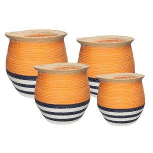 Mand Set/4 Amina Line Finish zalm roze