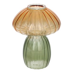 Candle Holder Portcini Line Finish Mushroom Green