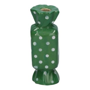 Vase Candy Dots Finish Green Extra Small