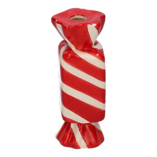 Vase Candy Line Finish Red Extra Small