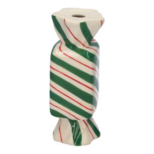 Vase Candy Line Finish Green Extra Small