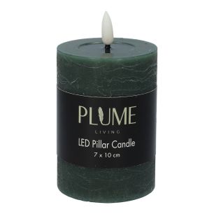 Kaars Pillar Lumina Touch  Forest Green Small