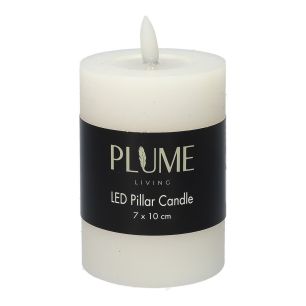 Kaars Pillar Lumina Touch  Wit Small