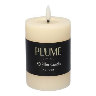 Kaars Pillar Lumina Touch  Beige Small