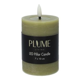 Kaars Pillar Lumina Touch  Groen Small