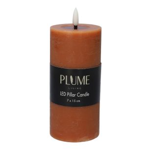 Kaars Pillar Lumina Touch  Oranje Large