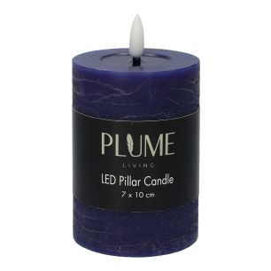 Kaars Pillar Lumina1 Rc  Donker Blauw Small