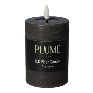 Kaars Pillar Lumina1 Rc  Antraciet Small