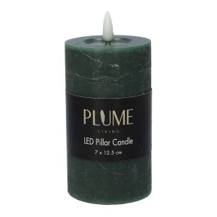 Kaars Pillar Lumina1 Rc  Forest Green Medium