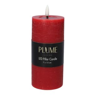 Kaars Pillar Lumina1 Rc  Rood Large