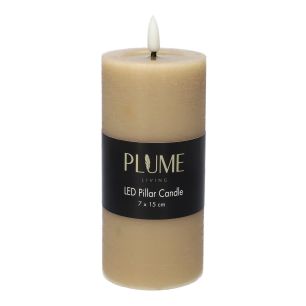 Kaars Pillar Lumina1 Rc  Zand Large