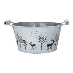 Planter Nordic Rond Wit