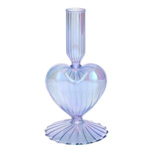 Kaarsenhouder Lovely Parelmoer Finish Lavendel Small