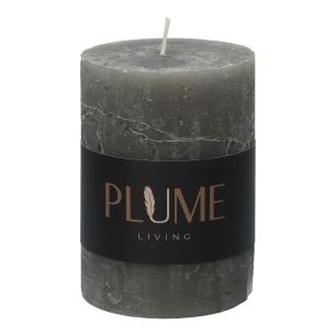 Kaars Pillar Lucian  Antraciet Small