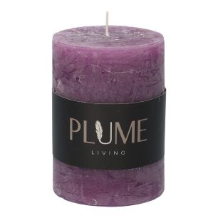 Kaars Pillar Lucian  Aubergine Small