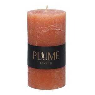 Kaars Pillar Lucian  Oranje Medium