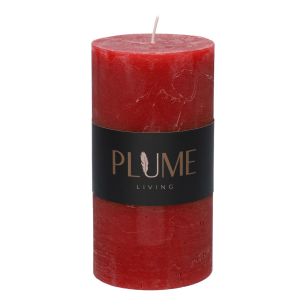 Kaars Pillar Lucian  Rood Medium