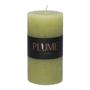 Kaars Pillar Lucian  Groen Medium