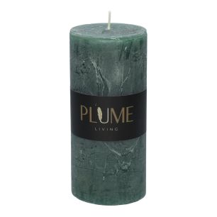 Kaars Pillar Lucian  Forest Green Large