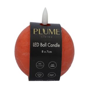 Bougie Ball Lumina1 Rc  Saumon Small