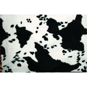 Cow animal velvet Deco 150 cm x 2,5 mtr