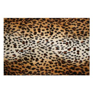 Leopard animal velvet Deco 150 cm x 2,5 mtr