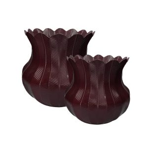 Pot Set/2 Lovine Aubergine