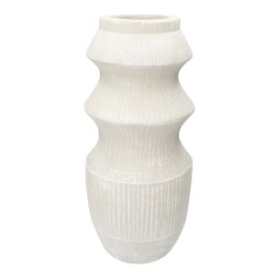 Vase Solena  Weiß Medium