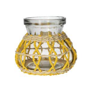 Vase Vina Yellow Small