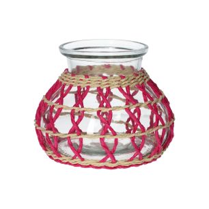 Vase Vina Fuchsia Medium