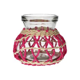 Vase Vina Fuchsia Small