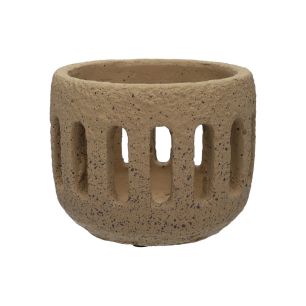 Lanterne Natura  Marron Medium