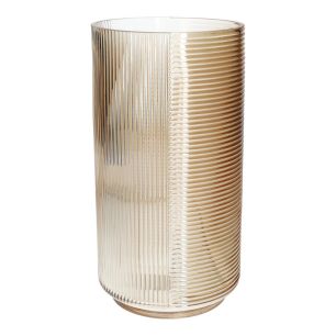 Vase Perlina Pearl Finish Amber Medium