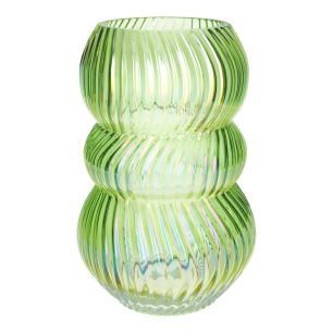 Vase Lucelle Pearl Finish Green Large