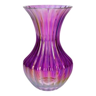 Vase Zelune Pearl Finish Purple Medium