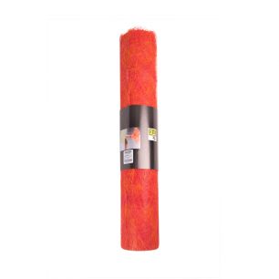 Decoweb Fancy Tableribbon rood/oranje 60cmx25mtr 
