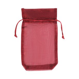 M Chiffon Decobag bordo, 13x23cm