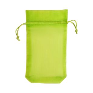 M Chiffon Decobag light green, 13x23cm