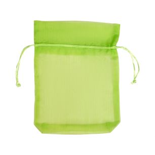 Xl Chiffon Decobag light green, 20x26cm