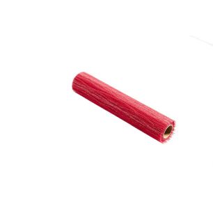 Wave Metallic Tischband Rot/Gold 26cmx20mtr (rolled) 