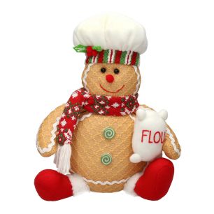 gingerbread man decor 22.9x17.8x28cm