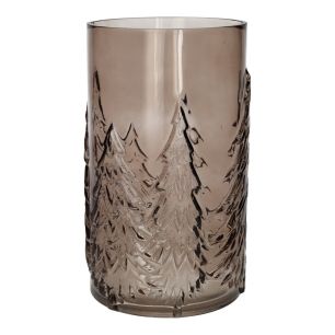 Vase Violet Brown Medium