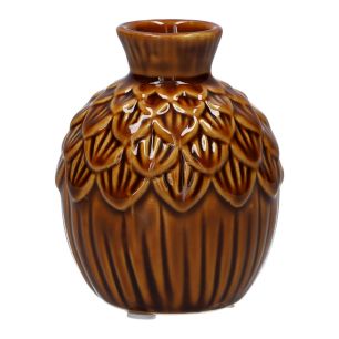 Bottle Felix Leaf Finish Brown Small