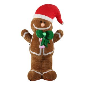 Opblaasbare Gingerbread Man Multi