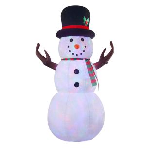 Inflatable Snowman Multi